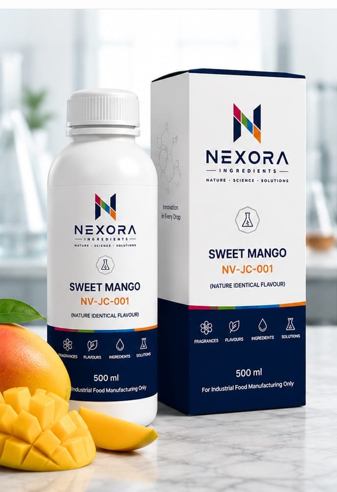 Sweet Mango flavour bottle and box